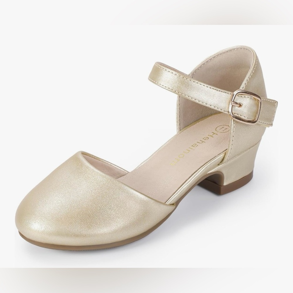 Girl’s Gold Heels